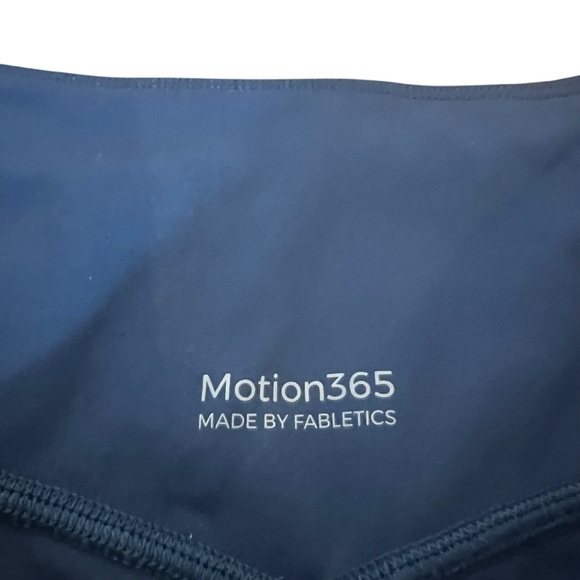 Fabletics Blue Abyss High-Waisted Motion 365 Leggings Compression Fit Size M/L - Picture 5 of 11